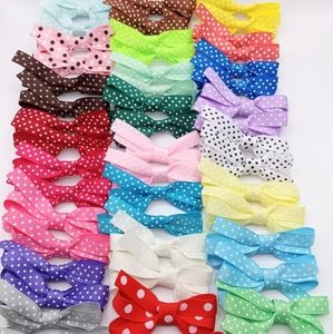 50pc Baby Toddler Hair Clips Polka Dot